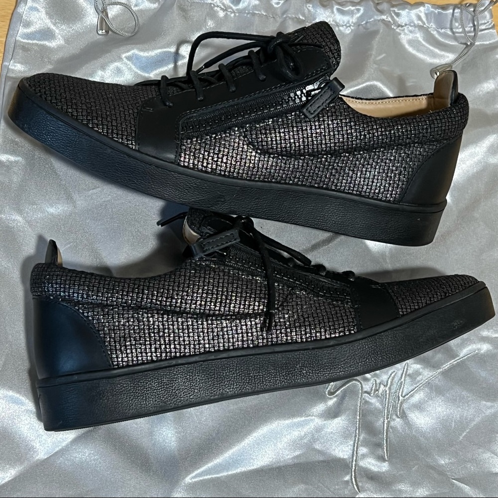 Giuseppe Zanotti men’s sneakers NEW size 43 US 10 Made in Italy